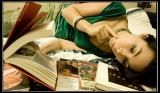 Photo by Rachel Sian Girl reading